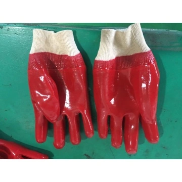 PVC Coated Gloves with polyester liner